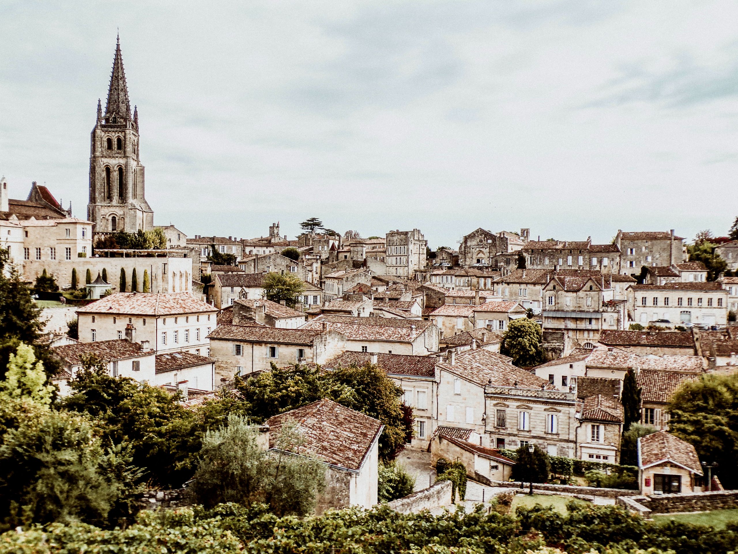Saint Emilion ville viticole