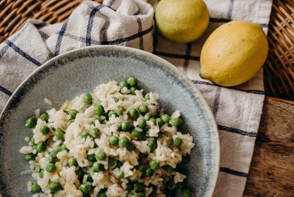 risotto aux petits pois