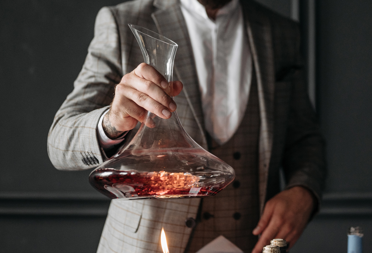 Carafer un vin – Différences entre carafer et décanter