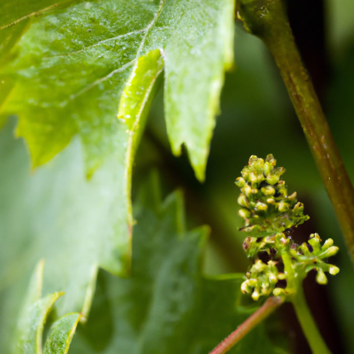 Cycle de la vigne : la floraison