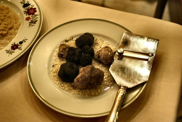 vin et truffe