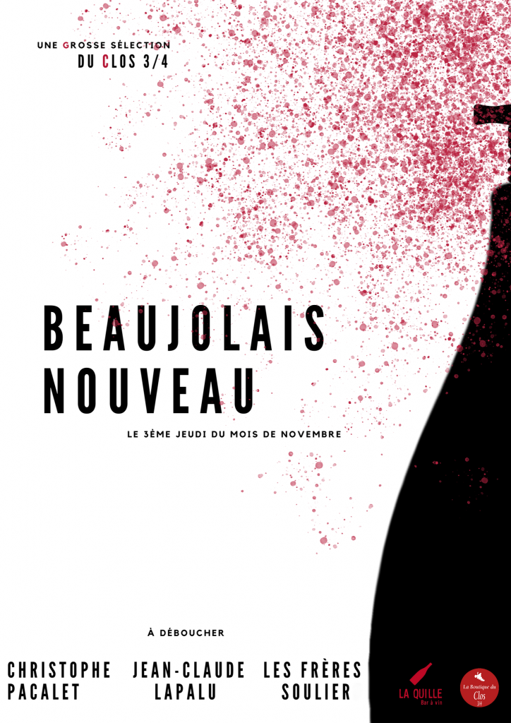Beaujolais Nouveau 2023 affiche