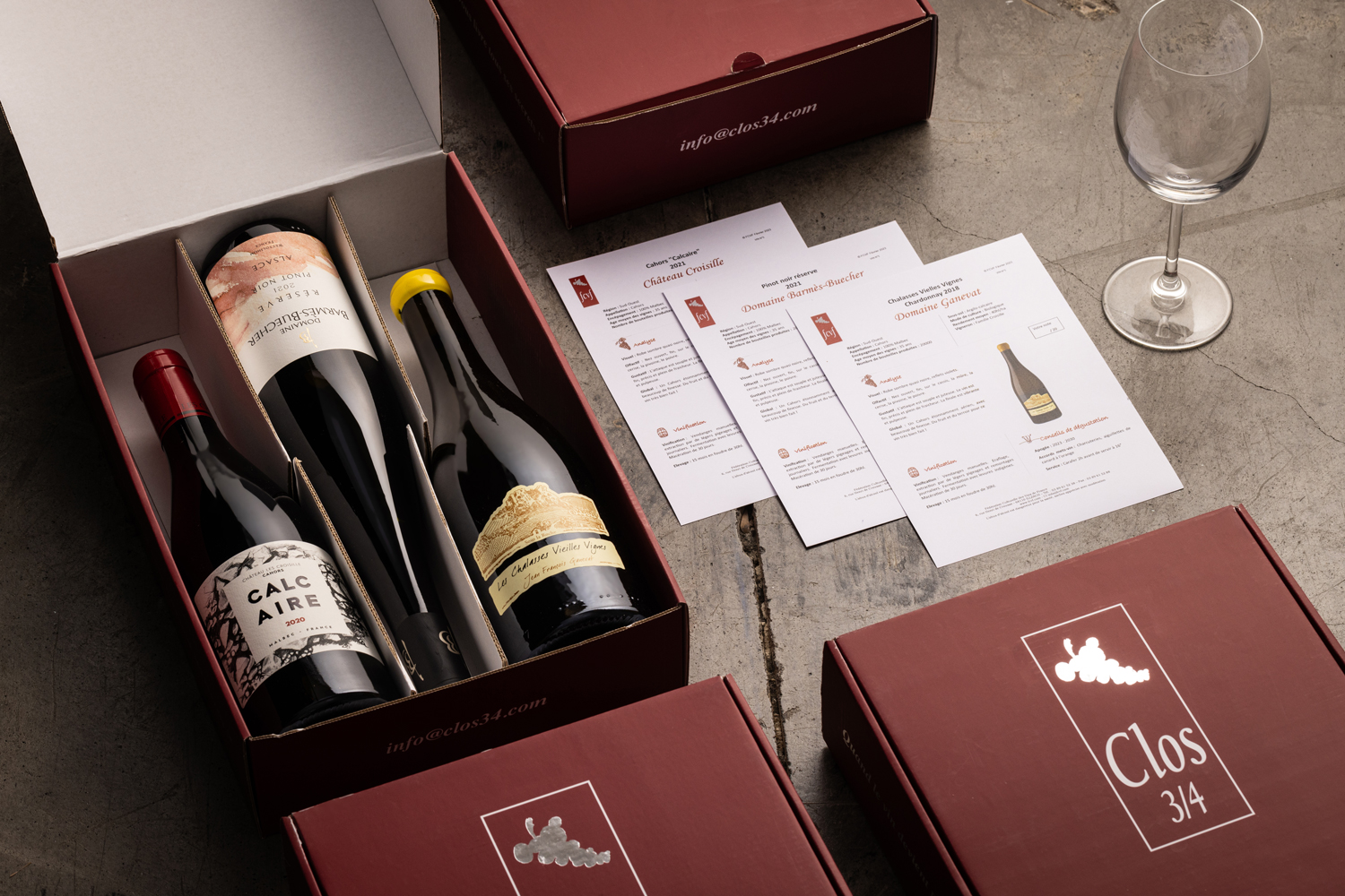 dégustation à domicile