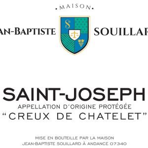 DOMAINE SOUILLARD AOP Saint Joseph Creux de Chatelet rouge 2022